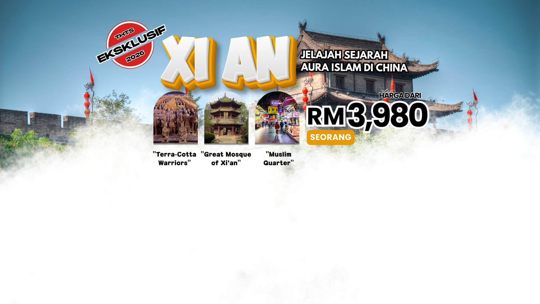 pakej pelancongan xi an